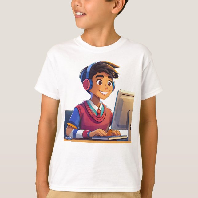 Gamer Unisex Kid's T-Shirt (Front)