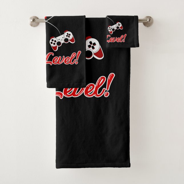 Gamer Valentine Towel Set (Insitu)