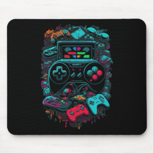Gamer Video Game Controller 14  Mouse Pad