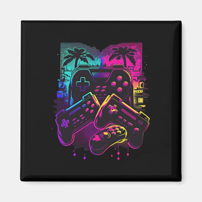 Gamer Video Game Controller 16  Magnet (Front)