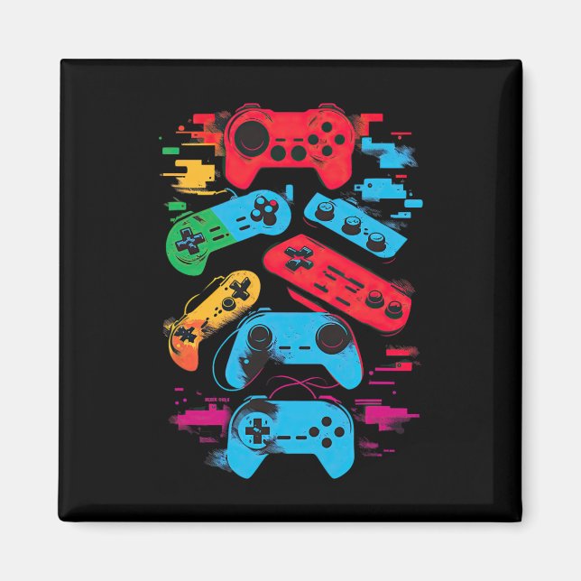 Gamer Video Game Controller 18  Magnet (Front)