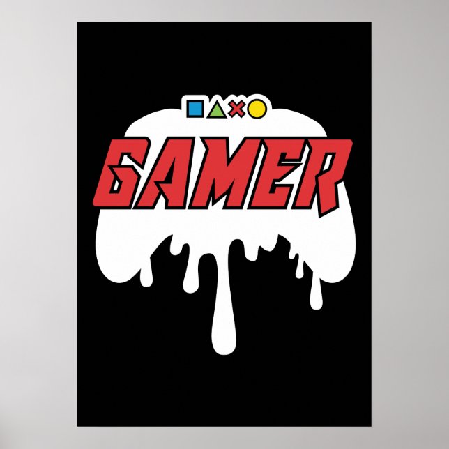 Gamer - Video Game, Gaming Poster (Front)