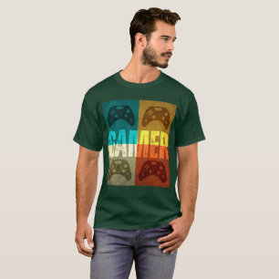 GAMER VINTAGE VIDEO GAME CONTROLLER T-Shirt