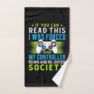 Gamer Was Forced To Put My Controller Hand Towel