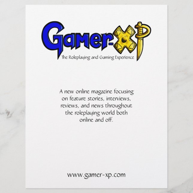 Gamer-XP Flyer (Front)
