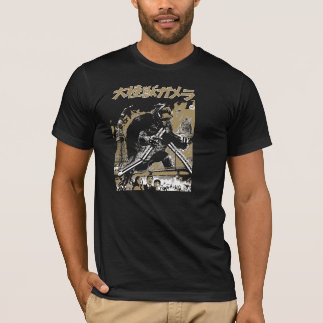 Gamera Attacks T-Shirt (Front)