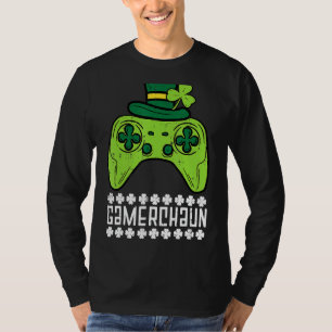 Gamerchaun Irish Gamer Paddys Men St Patrick Day B T-Shirt