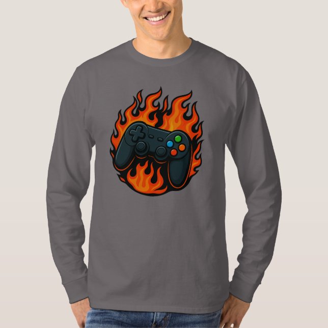  Gamers Console Long Sleeve T-Shirt (Front)