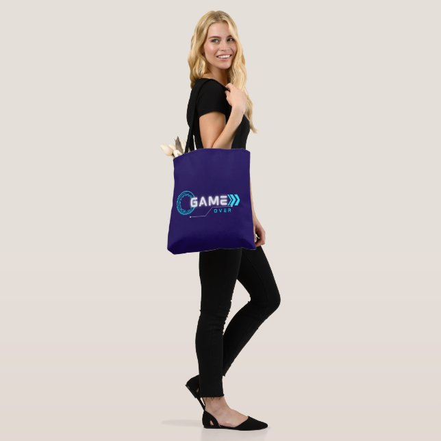 gamers controls tote bag (On Model)