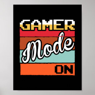 Gamers Mode On Poster