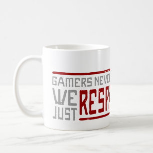 Gamers Never Die - Style 2 Coffee Mug
