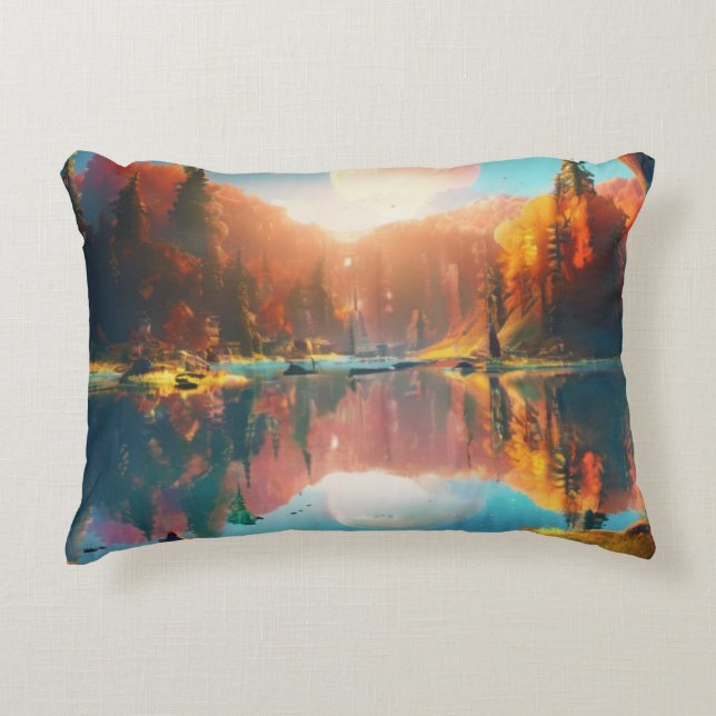 Gamers paradise  accent pillow (Front)