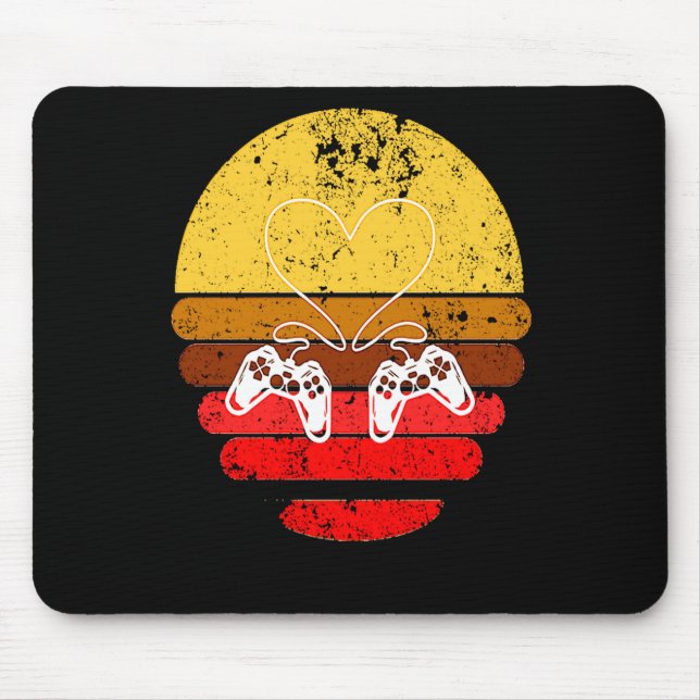 Gamers Valentine Valentines Day For Gamers 1  Mouse Pad (Front)