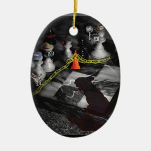 Games - Chess - It's only a Game Ceramic Ornament