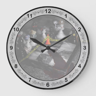 Games - Chess - It's only a Game Large Clock