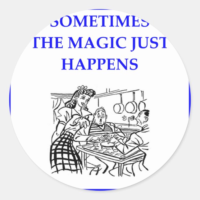 games classic round sticker (Front)