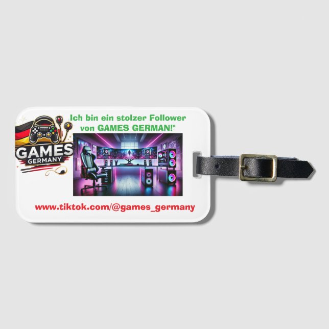 Games Germany - your luggage in the game Tag (Front Horizontal)