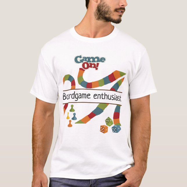 Games night, board games enthusiasts T-Shirt (Front)