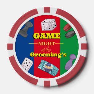 Games night game gambling party poker chips
