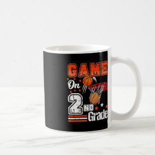 Games On 2nd Grade Basketball Back To School Secon Coffee Mug