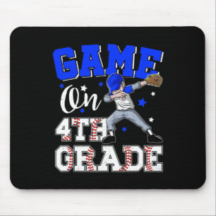 Games On 4th Grade Boy Dabbing First Day Of Schoo Mouse Pad
