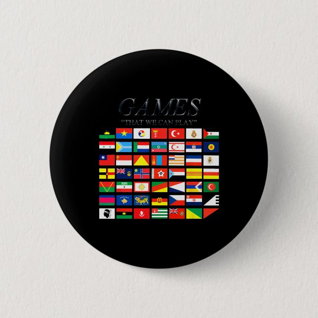 Games That We Can Play  2 Inch Round Button (Front)