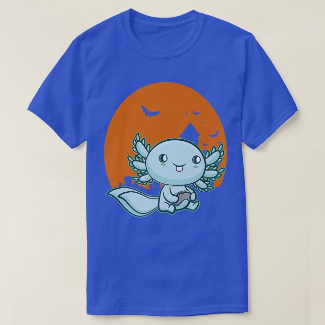 Gamesolotl Aolotl Playing Video Games Pastel Goth  T-Shirt (Design Front)