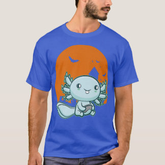 Gamesolotl Aolotl Playing Video Games Pastel Goth  T-Shirt