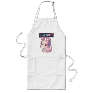 Gamesolotl - Axolotl Gamer Long Apron