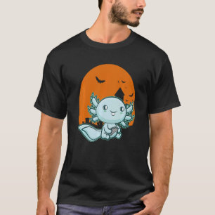 Gamesolotl Axolotl Playing Video Games Pastel Goth T-Shirt