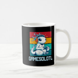 Gamesolotl Cute Axolotl Video Gamer Kawaii Anime B Coffee Mug