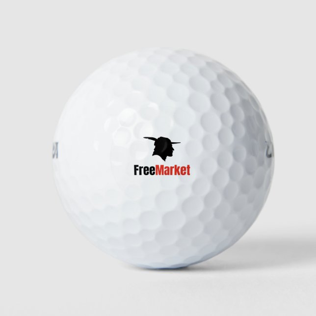 GameStop Free Market Robin Hood Golf Balls (Front)