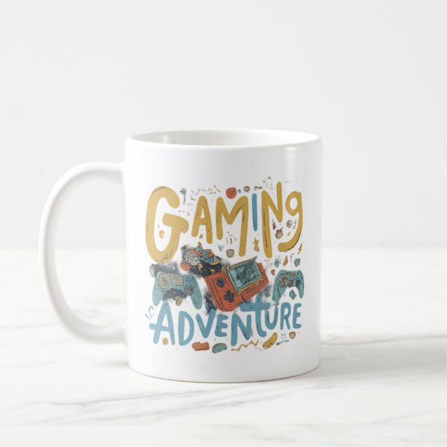 Gaming Adventure  Coffee Mug (Left)