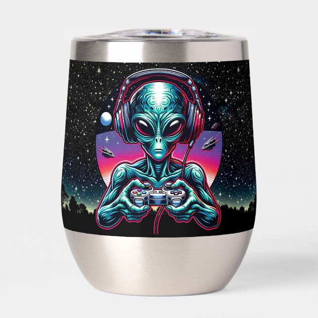 Gaming Alien Extraterrestrial Being Personalized (Front)