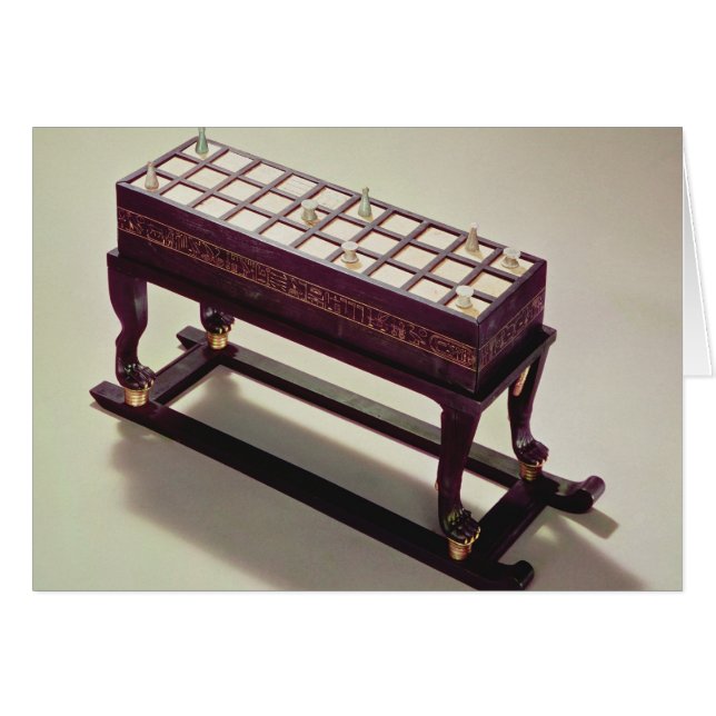 Gaming board, from the Tomb of Tutankhamun (Front Horizontal)