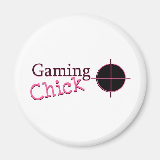 Gaming Chick Magnet (Front)