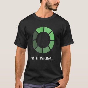 Gaming Computer Men Women Children Nerd Geek Think T-Shirt