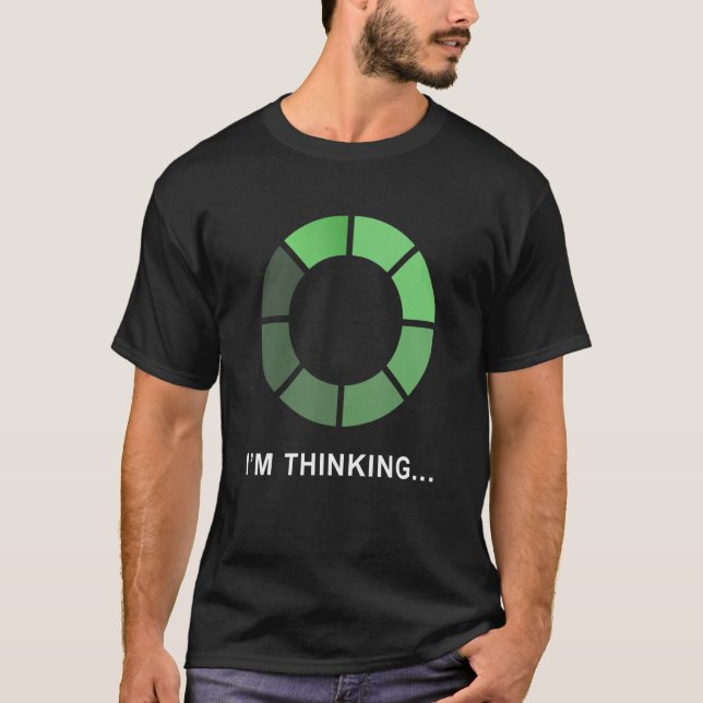 Gaming Computer Men Women Children Nerd Geek Think T-Shirt (Front)