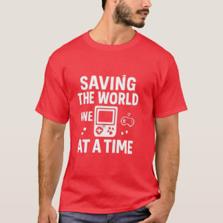 Gaming Conservation Motivation Design friends gift T-Shirt