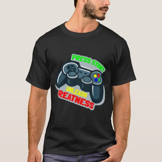 gaming controller - game lover T-Shirt (Front)