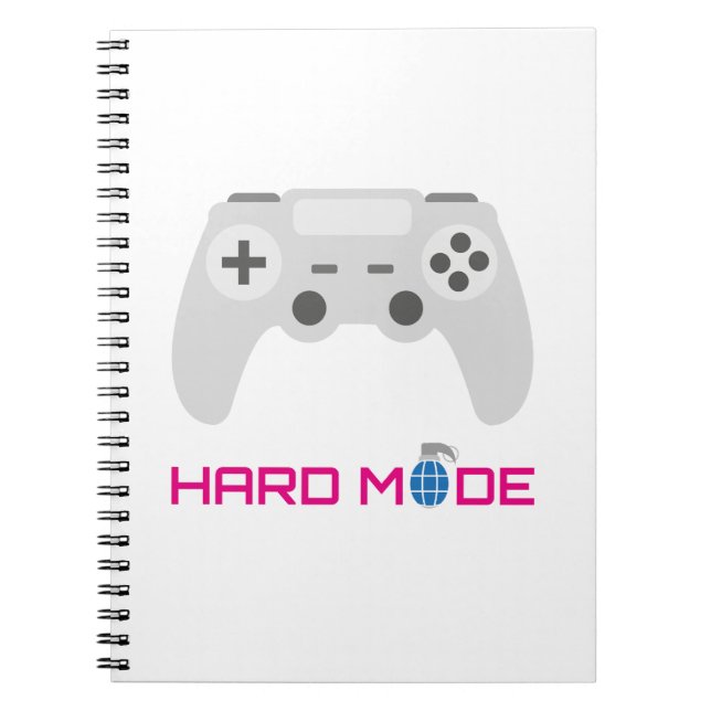 Gaming Controller Hard Mode Notebook (Front)