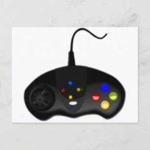 Gaming Controller Postcard