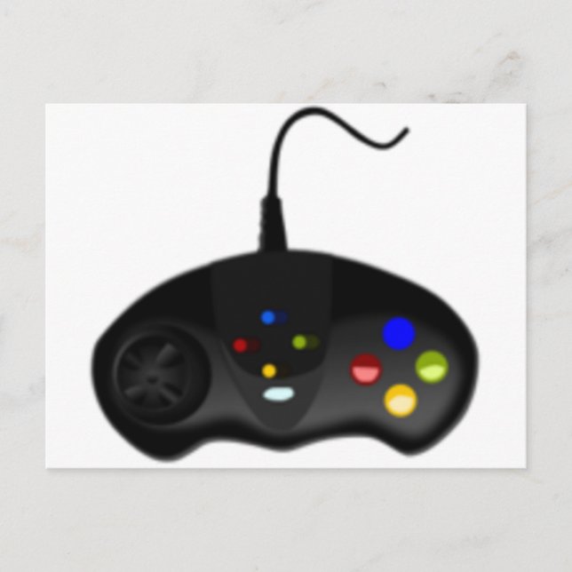 Gaming Controller Postcard (Front)