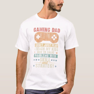 Gaming Dad Father Kids Father s T-Shirt