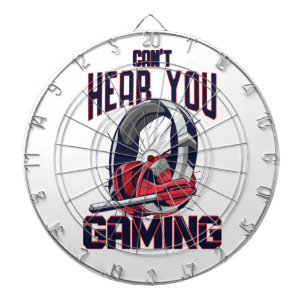 Gaming design with headset dartboard