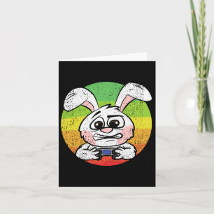 Gaming Easter Egg Hunting Video-game Controller Ga Card