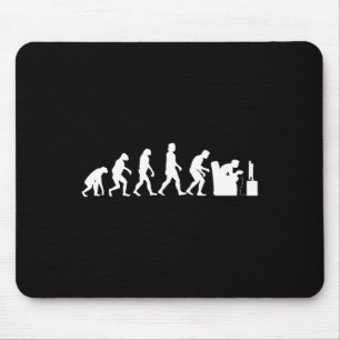 Gaming Evolution Funny Retro Video Game Gamer Nerd Mouse Pad