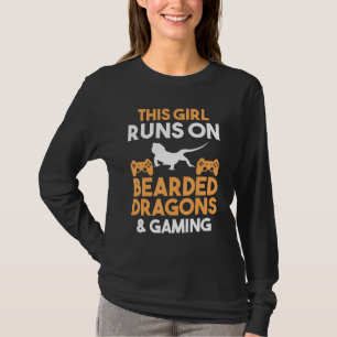 Gaming Gamer Bearded Dragon 1 T-Shirt