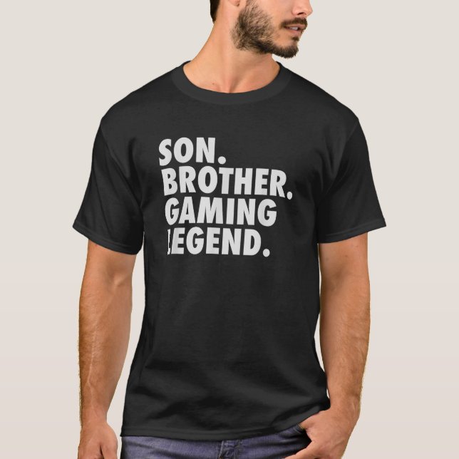Gaming Gifts For Teen Boys Teenage Christmas Funny T-Shirt (Front)