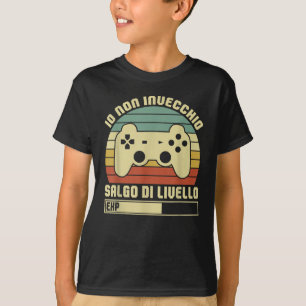 Gaming Gioco Video Controller Giocatore Salgo Di T-Shirt